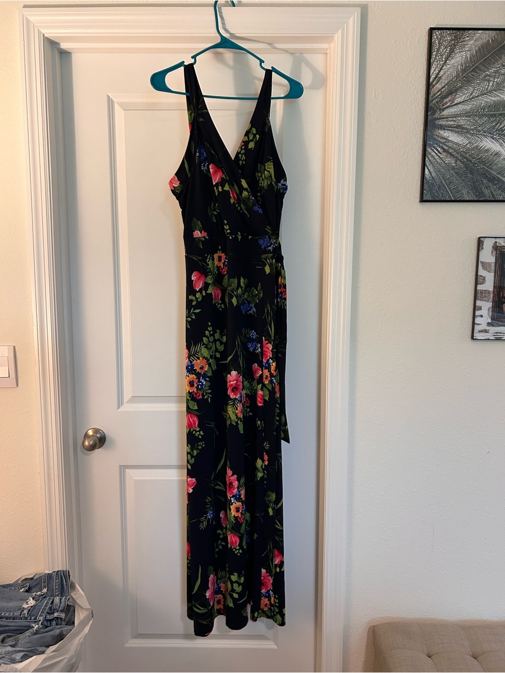 Le Lis Floral Maxi Faux Wrap Dress - Elegant Summer Style